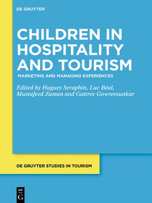 cover image of Children in Hospitality and Tourism